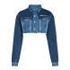 KARL LANGERFELD BLOCKED DENIM MICRO JACKET B3W14019 5