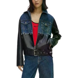 KARL LANGERFELD MIXED MATERIAL JACKET B3W14026