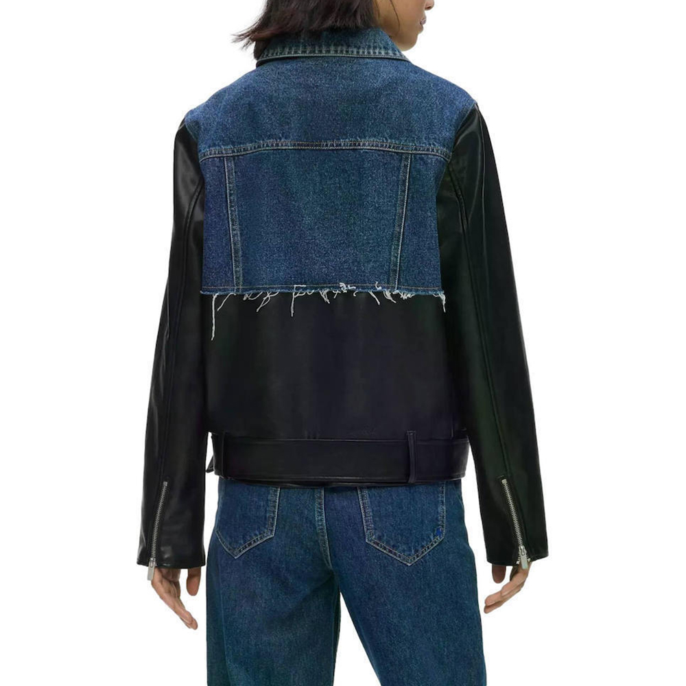 KARL LANGERFELD MIXED MATERIAL JACKET B3W14026 2