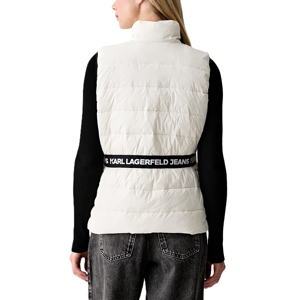 KARL LANGERFELD LIGHT PADDED LOGO VEST B3W15043 2