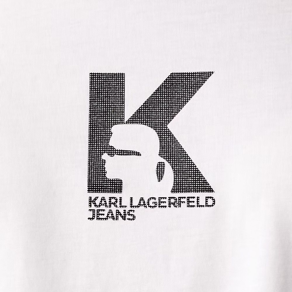 KARL LANGERFELD REG K LOGO TEE B3W17018 3