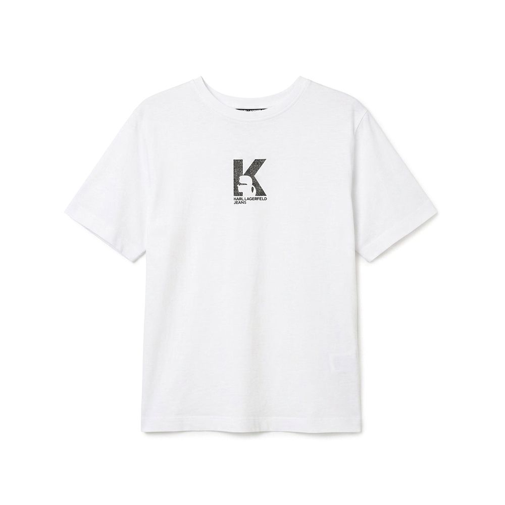 KARL LANGERFELD REG K LOGO TEE B3W17018 4