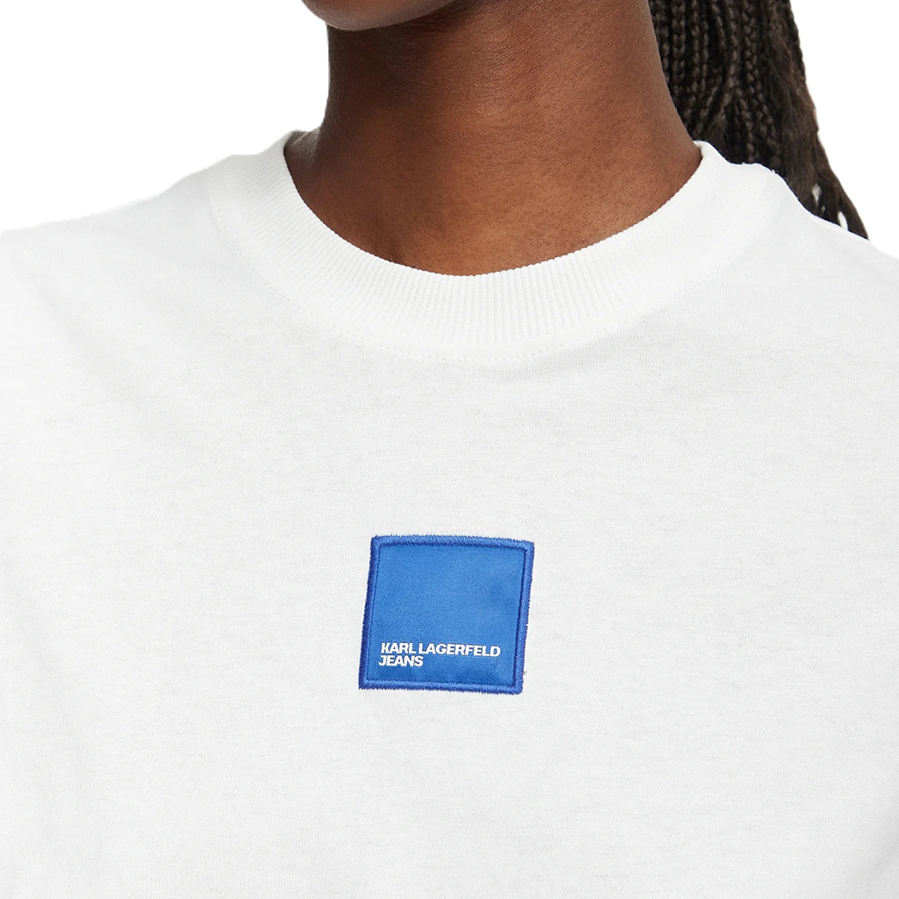 KARL LANGERFELD REG BOXY PATCH TEE B3W17022 3