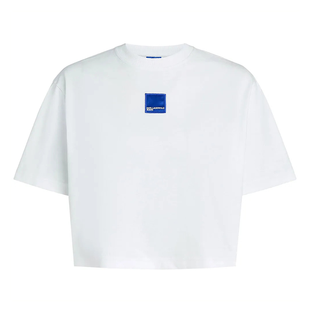 KARL LANGERFELD REG BOXY PATCH TEE B3W17022 4