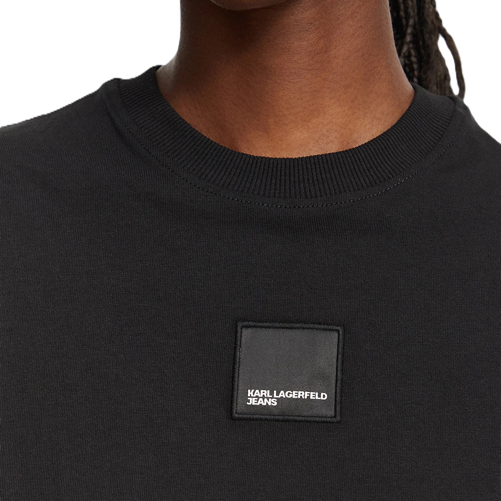 KARL LANGERFELD REG BOXY PATCH TEE B3W17022 3