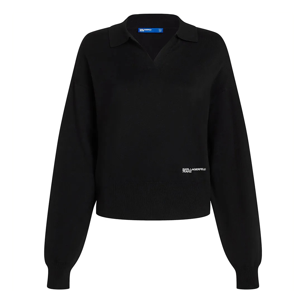 KARL LANGERFELD KNITTED POLO TOP B3W18012 4