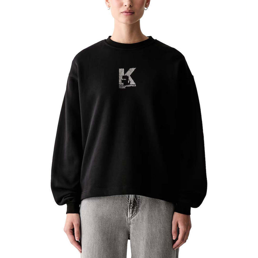 KARL LANGERFELD REG K LOGO SWEAT B3W20044 1