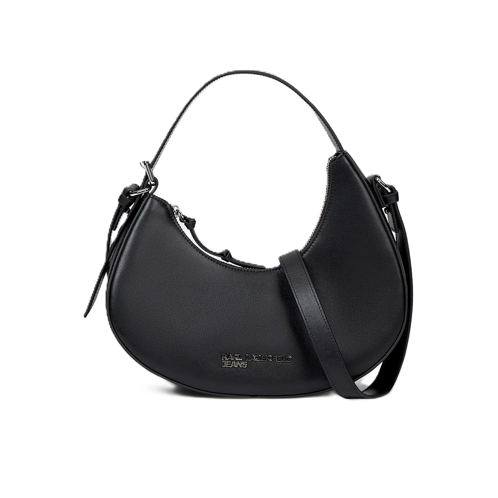 KARL LANGERFELD ROUNDED LEATHER TOP HANDLE B3W30152 1