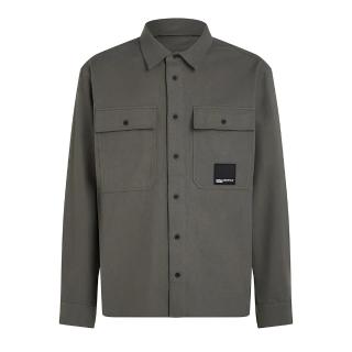 KARL LAGERFELD FLANNEL COTTON OVERSHIRT B4M16008