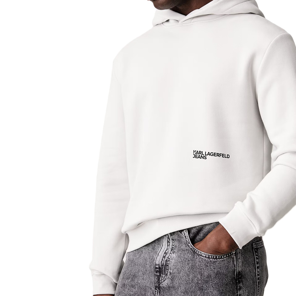 KARL LAGERFELD REG SMOKE LOGO HOODIE B4M20023 3