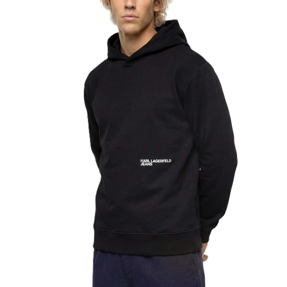 KARL LAGERFELD REG SMOKE LOGO HOODIE B4M20023 1