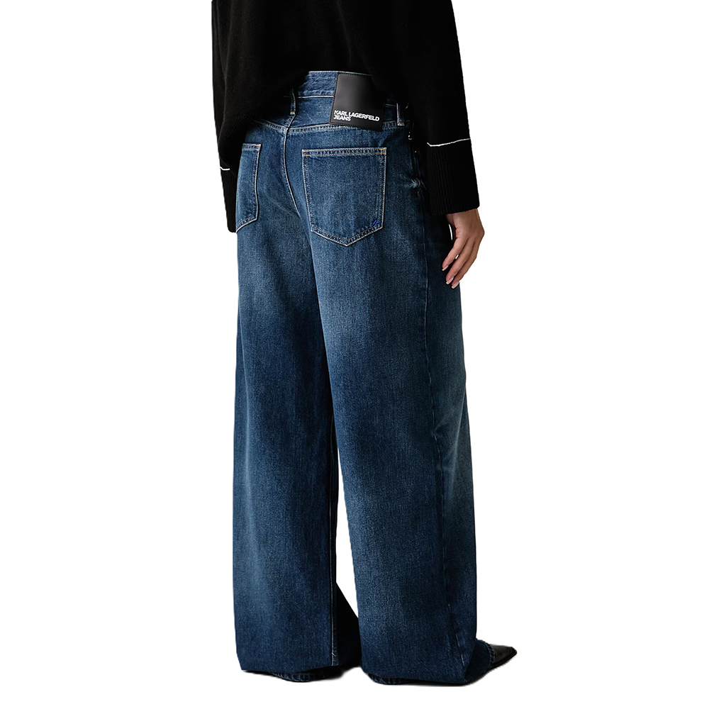 KARL LAGERFELD LR WIDE LEG DENIM B4W10016 2