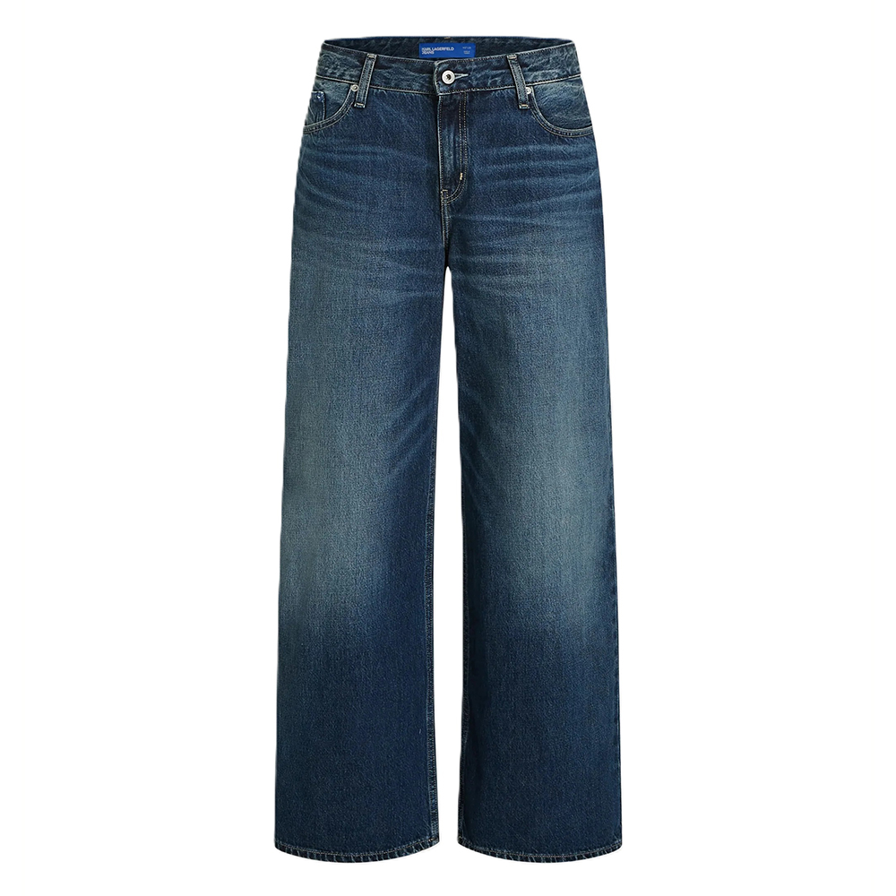 KARL LAGERFELD LR WIDE LEG DENIM B4W10016 5
