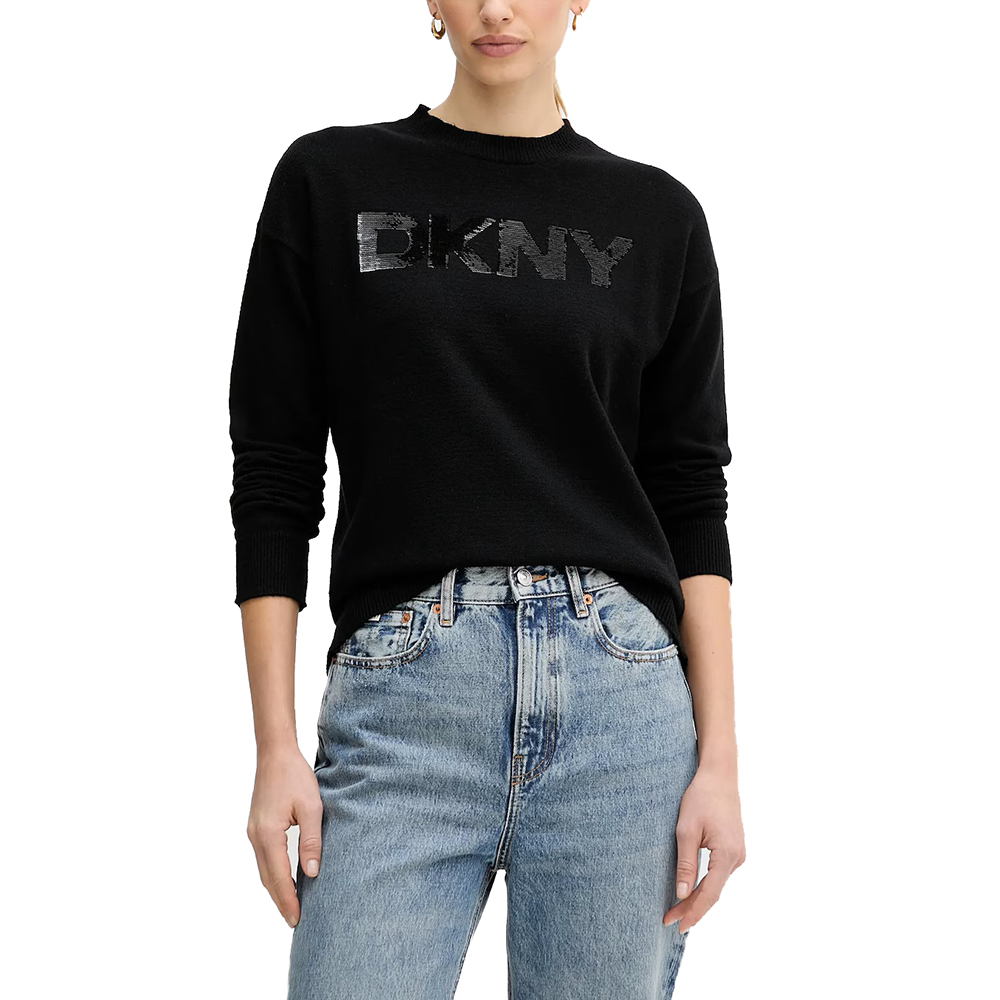 DJ4R0407 LOGO ΠΟΥΛΟΒΕΡ ΜΑΚΡΥΜΑΝΙΚΟ DKNY 1
