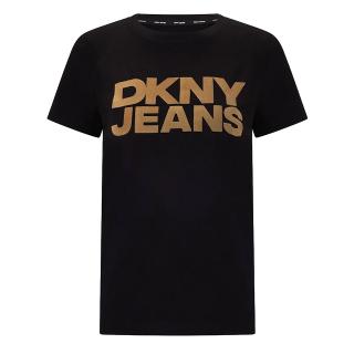 DJ4T1265 LOGO ΜΠΛΟΥΖΑΚΙ ΚΟΝΤΟΜΑΝΙΚΟ DKNY