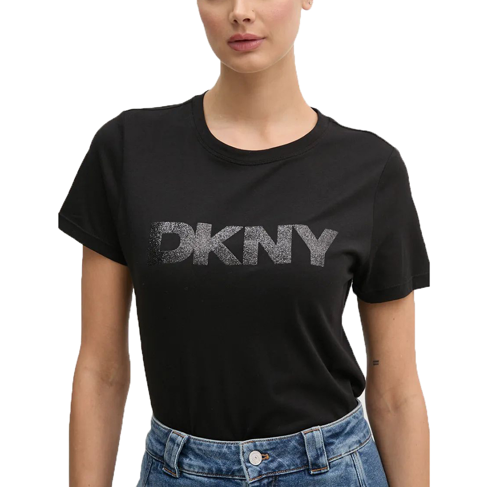 DKNY DJ4T1266 LOGO ΜΠΛΟΥΖΑΚΙ ΚΟΝΤΟΜΑΝΙΚΟ DKNY 3