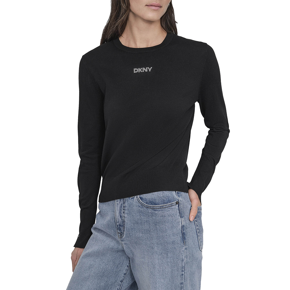 DJ5R0743  ΠΟΥΛΟΒΕΡ ΜΑΚΡΥΜΑΝΙΚΟ DKNY 1