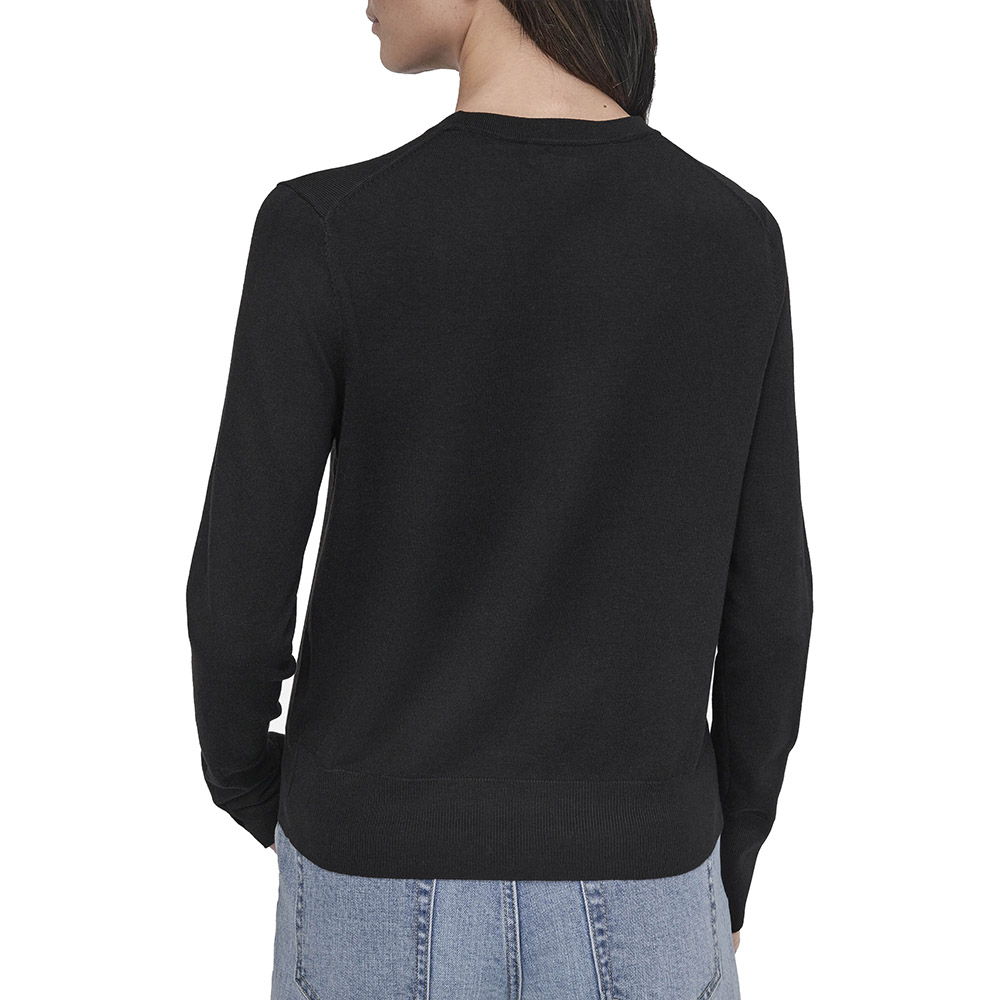 DJ5R0743  ΠΟΥΛΟΒΕΡ ΜΑΚΡΥΜΑΝΙΚΟ DKNY 2