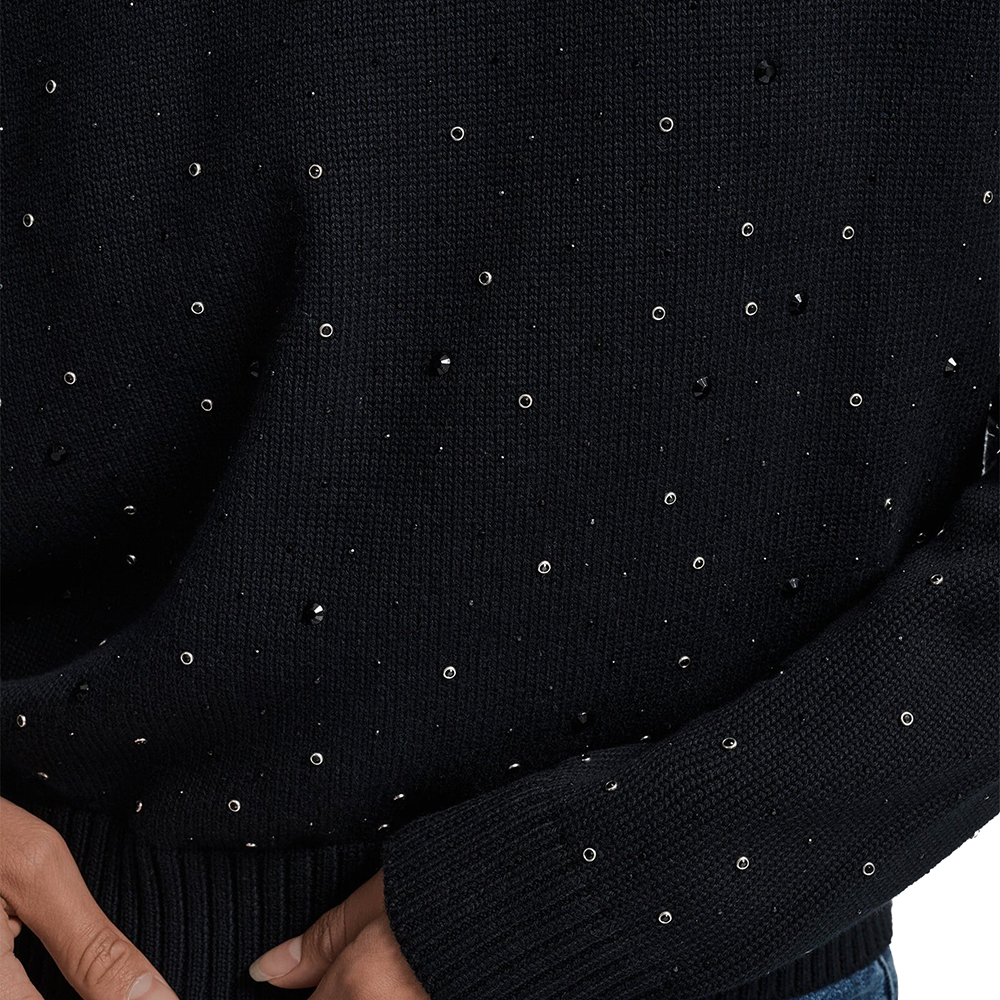 DJ5R0826  ΠΟΥΛΟΒΕΡ ΜΑΚΡΥΜΑΝΙΚΟ DKNY 3