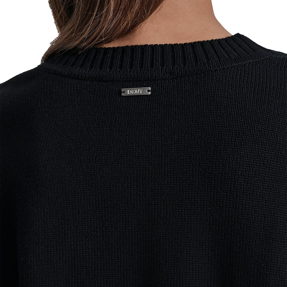 DJ5R0826  ΠΟΥΛΟΒΕΡ ΜΑΚΡΥΜΑΝΙΚΟ DKNY 4