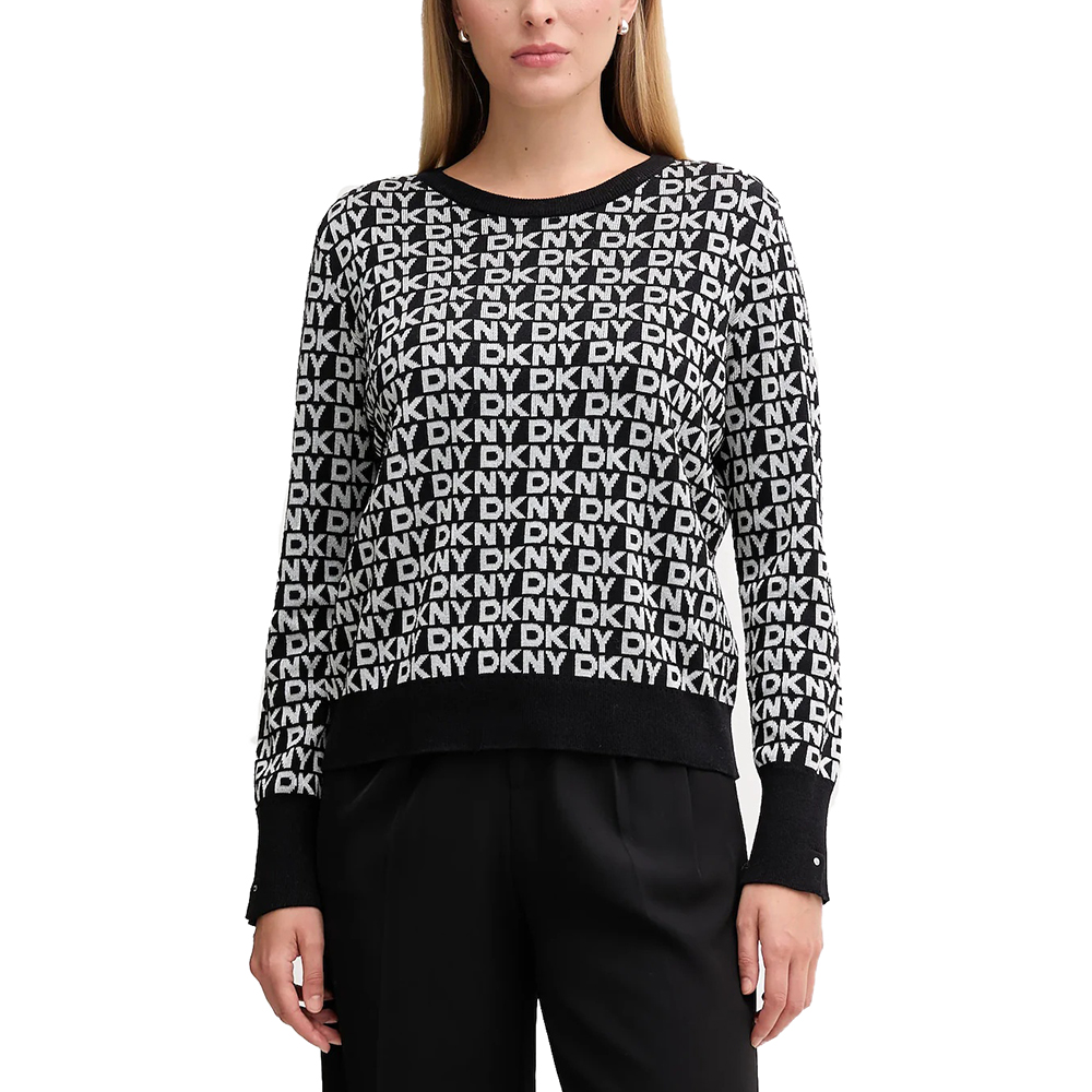 DJ5R0877  ΠΟΥΛΟΒΕΡ ΜΑΚΡΥΜΑΝΙΚΟ DKNY 1