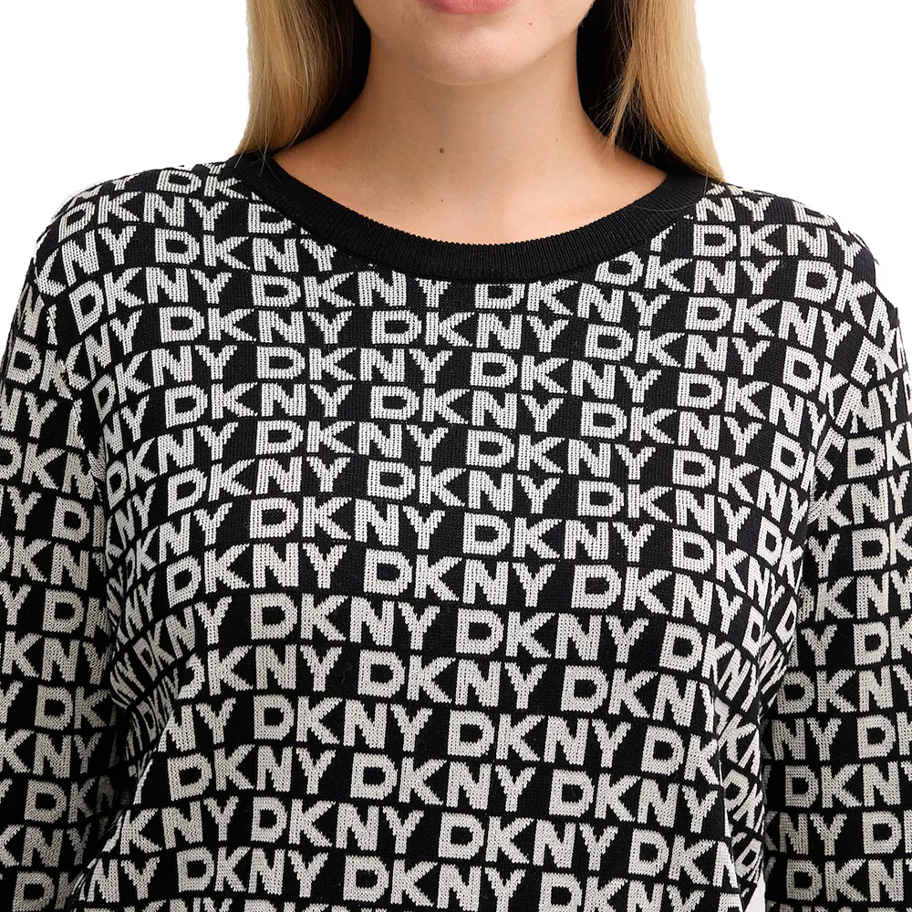 DJ5R0877  ΠΟΥΛΟΒΕΡ ΜΑΚΡΥΜΑΝΙΚΟ DKNY 3