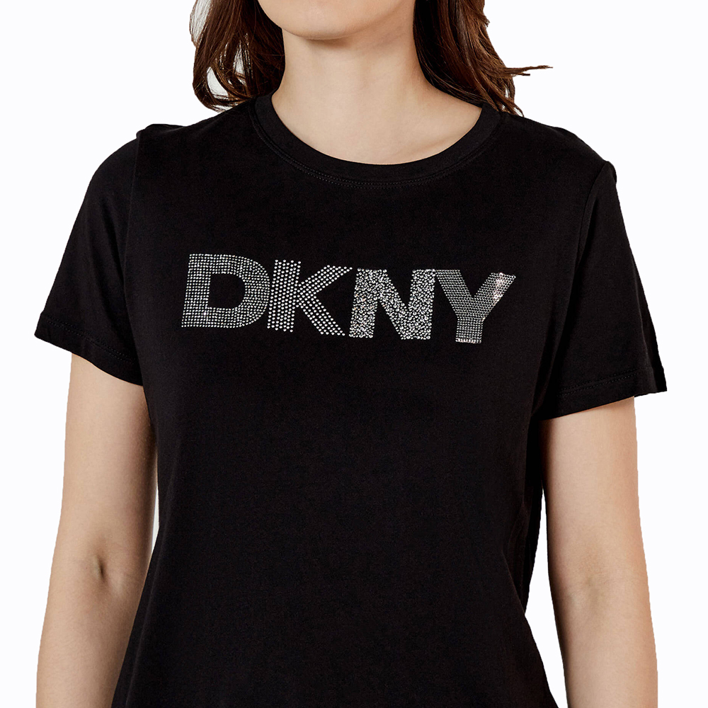 DJ5T1423 LOGO ΜΠΛΟΥΖΑΚΙ ΚΟΝΤΟΜΑΝΙΚΟ DKNY 2