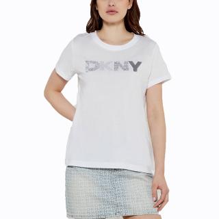 DJ5T1423 LOGO ΜΠΛΟΥΖΑΚΙ ΚΟΝΤΟΜΑΝΙΚΟ DKNY