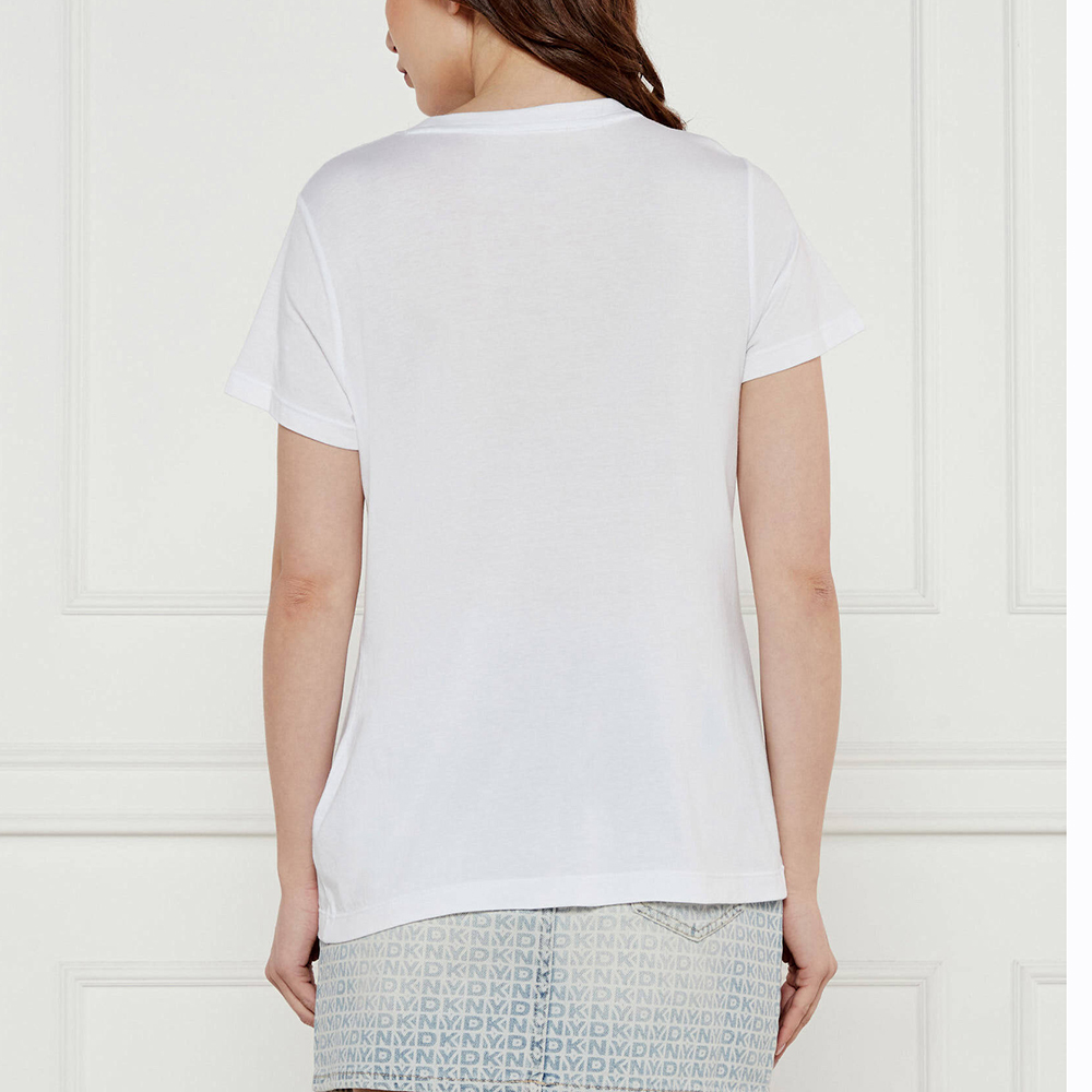 DJ5T1423 LOGO ΜΠΛΟΥΖΑΚΙ ΚΟΝΤΟΜΑΝΙΚΟ DKNY 3