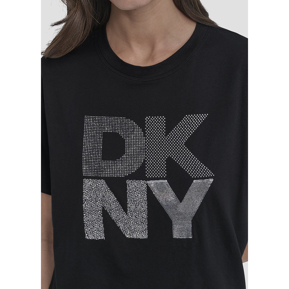 DJ5T1433 LOGO ΜΠΛΟΥΖΑΚΙ ΚΟΝΤΟΜΑΝΙΚΟ DKNY 2