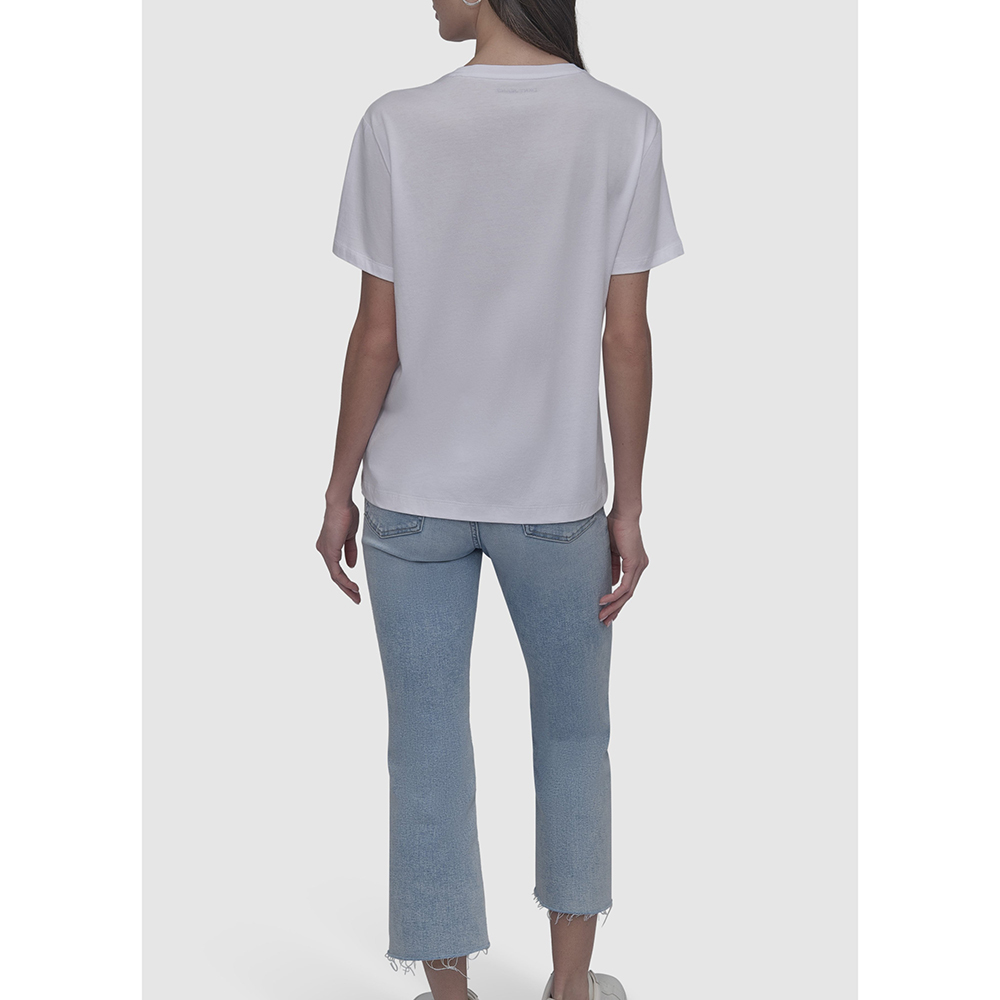 DJ5T1433 LOGO ΜΠΛΟΥΖΑΚΙ ΚΟΝΤΟΜΑΝΙΚΟ DKNY 3