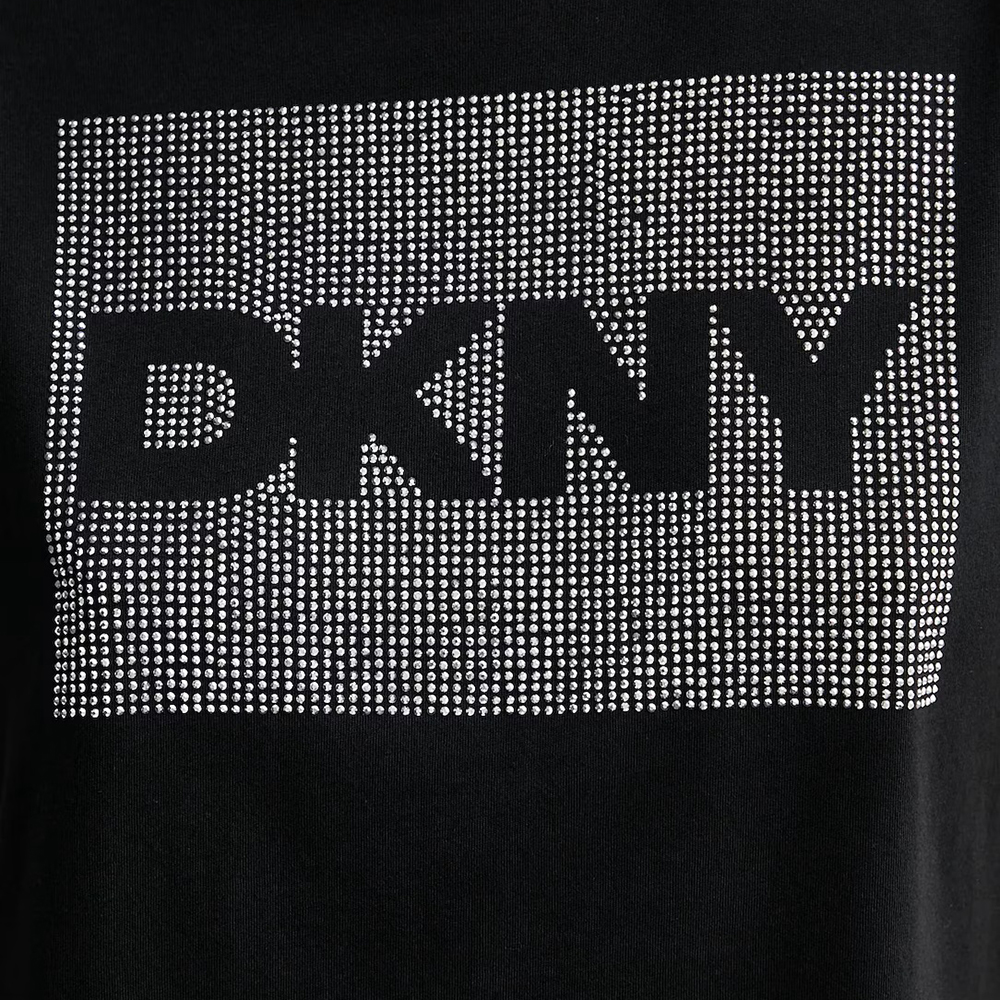 DJ6T1701 LOGO ΜΠΛΟΥΖΑΚΙ ΚΟΝΤΟΜΑΝΙΚΟ DKNY 3