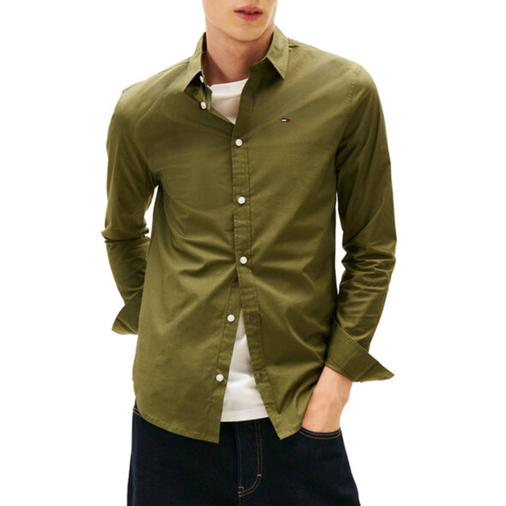 TOMMY HILFIGER TJM ORIGINAL STRETCH SHIRT DM0DM04405 1