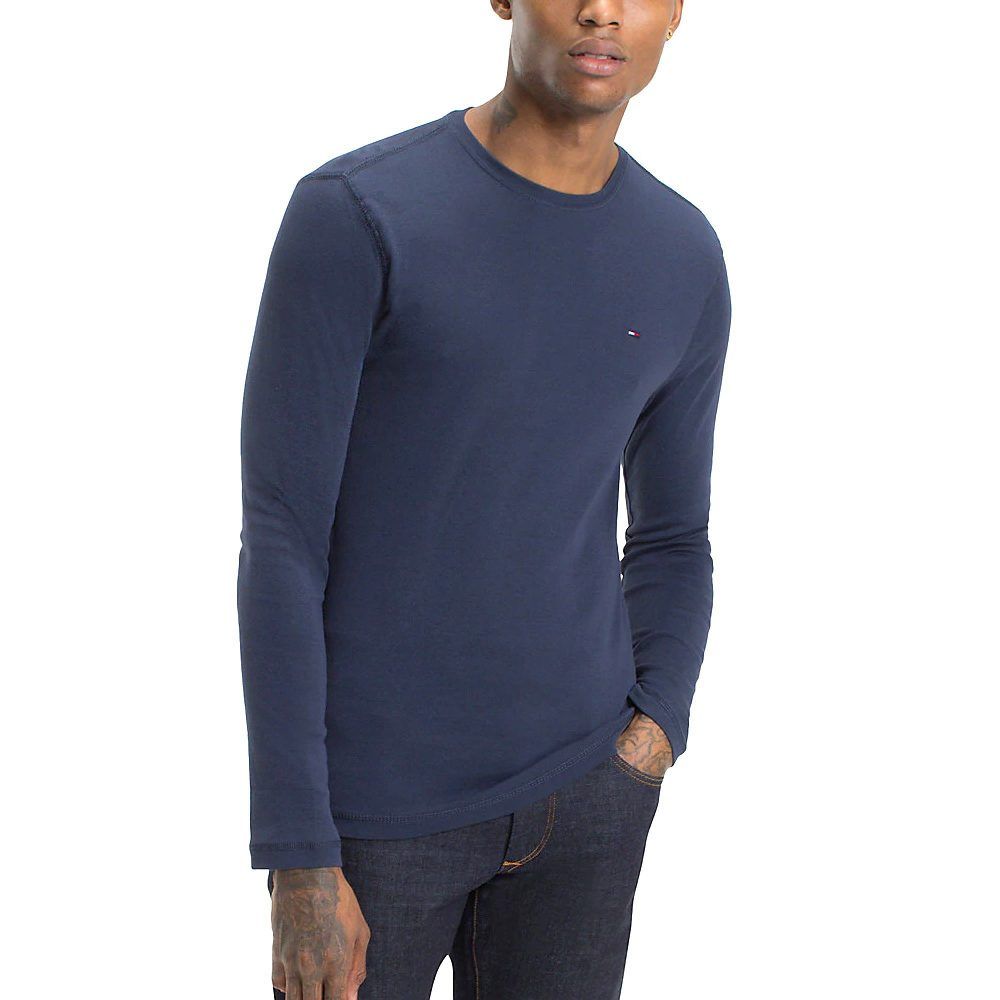 TOMMY HILFIGER TJM ORIGINAL RIB LONGSLEEVE TE DM0DM04409 1