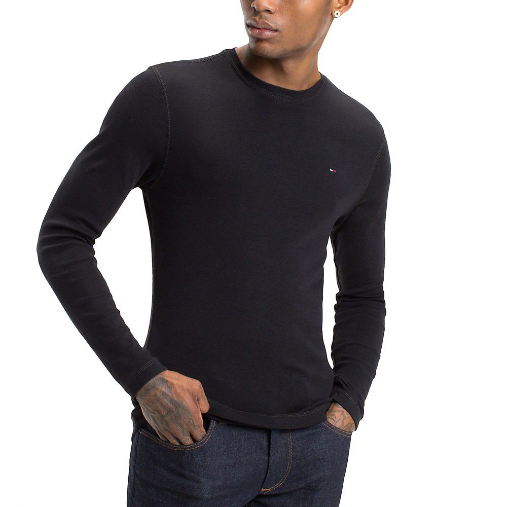TOMMY HILFIGER TJM ORIGINAL RIB LONGSLEEVE TE DM0DM04409 1