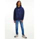 TJM TOMMY BADGE HOODIE OVERSIZED DM0DM10904 2