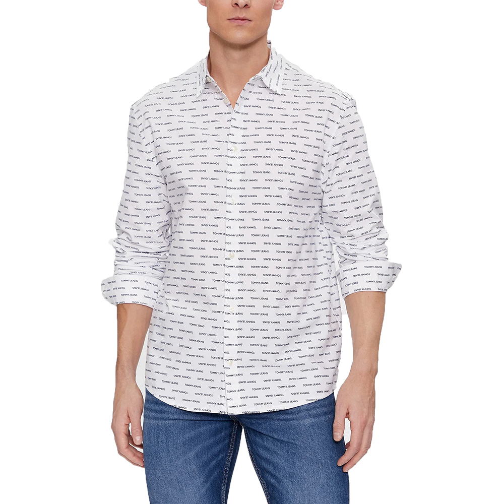 TOMMY HILFIGER TJM REG CRITTER SHIRT DM0DM18337 1