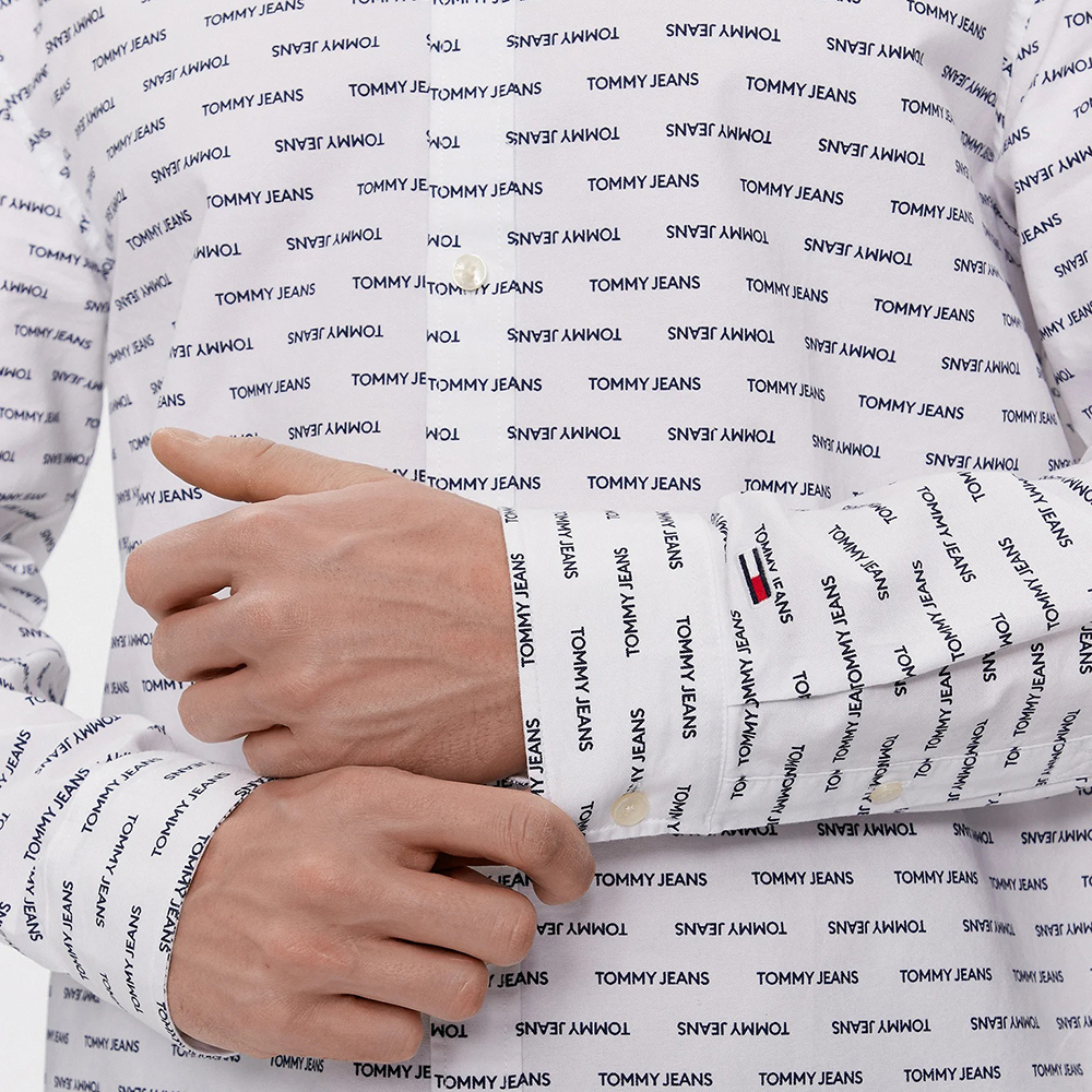 TOMMY HILFIGER TJM REG CRITTER SHIRT DM0DM18337 3