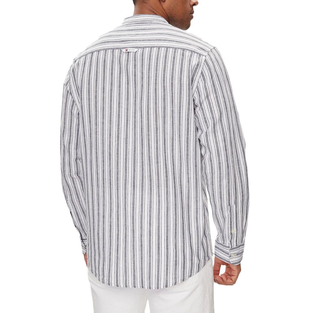 TOMMY HILFIGER TJM MAO STRIPE LINEN BLEND SHI DM0DM18960 2