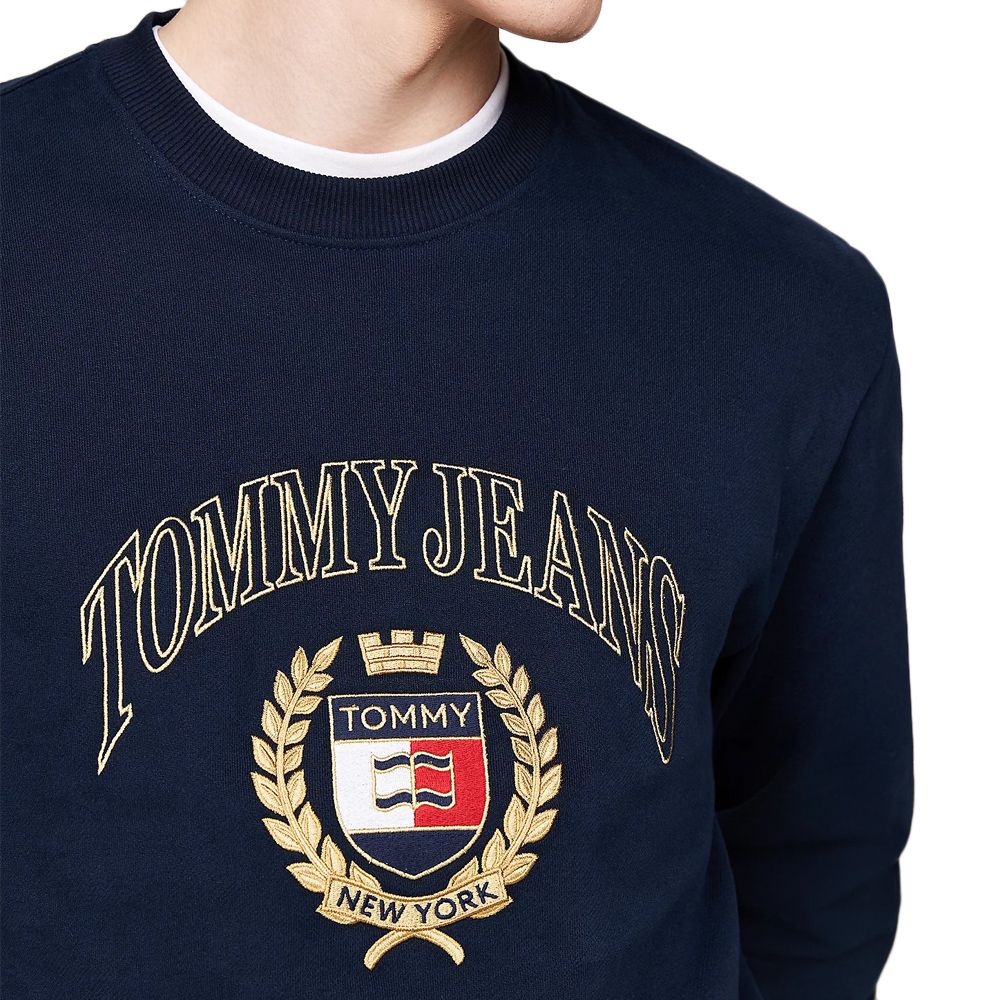 TOMMY HILFIGER TJM REG TJ PREP CREST CREW DM0DM19755 3