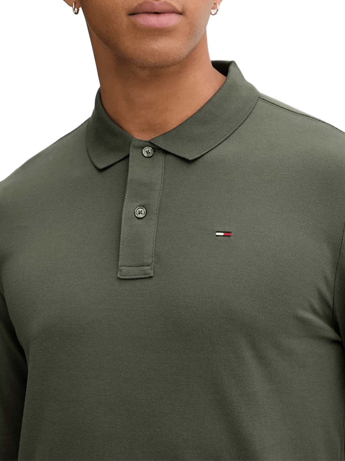 TOMMY HILFIGER TJM SLIM PLACKET POLO LS EXT DM0DM20232 3