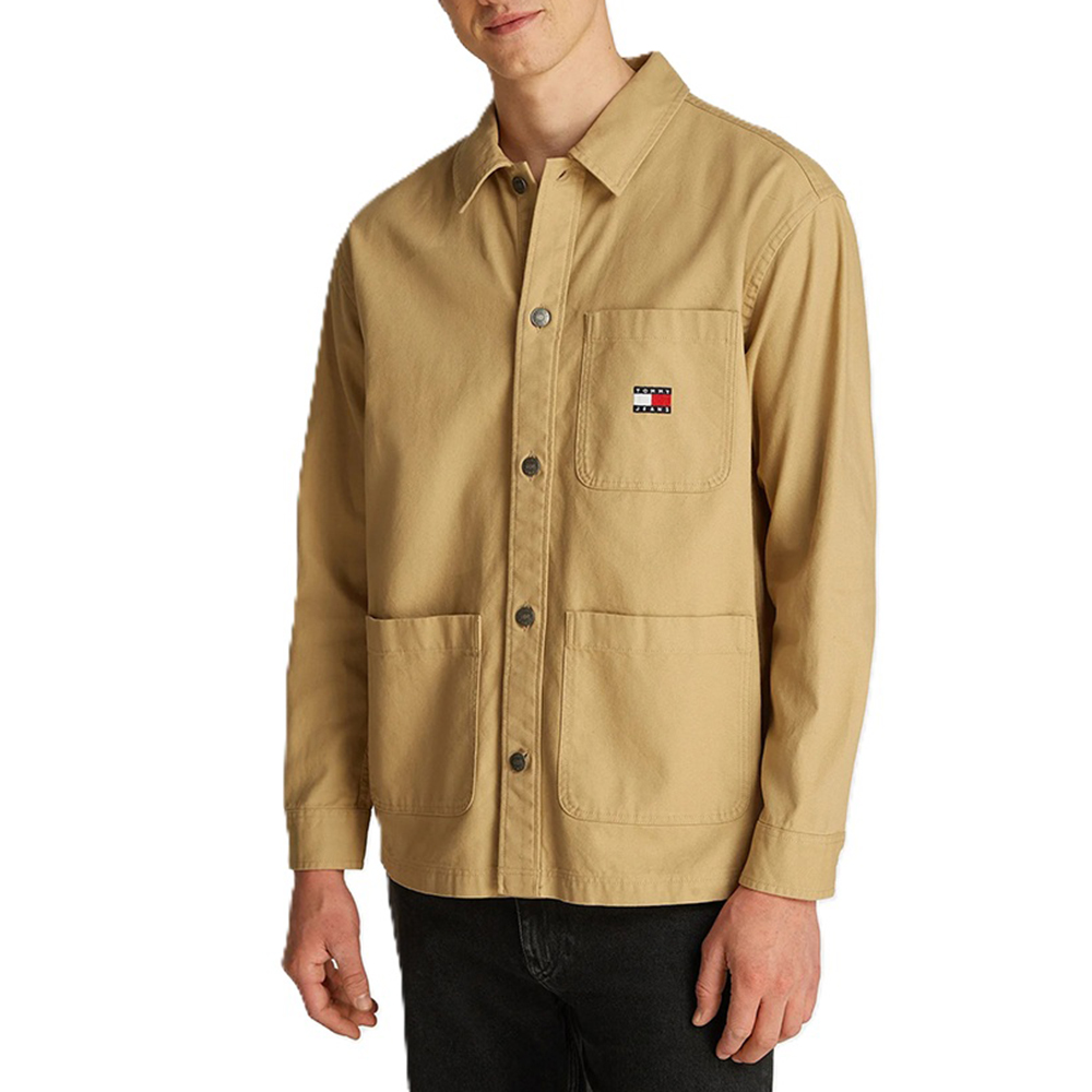 TOMMY HILFIGER TJM ESSENTIAL OVERSHIRT EXT DM0DM20236 1