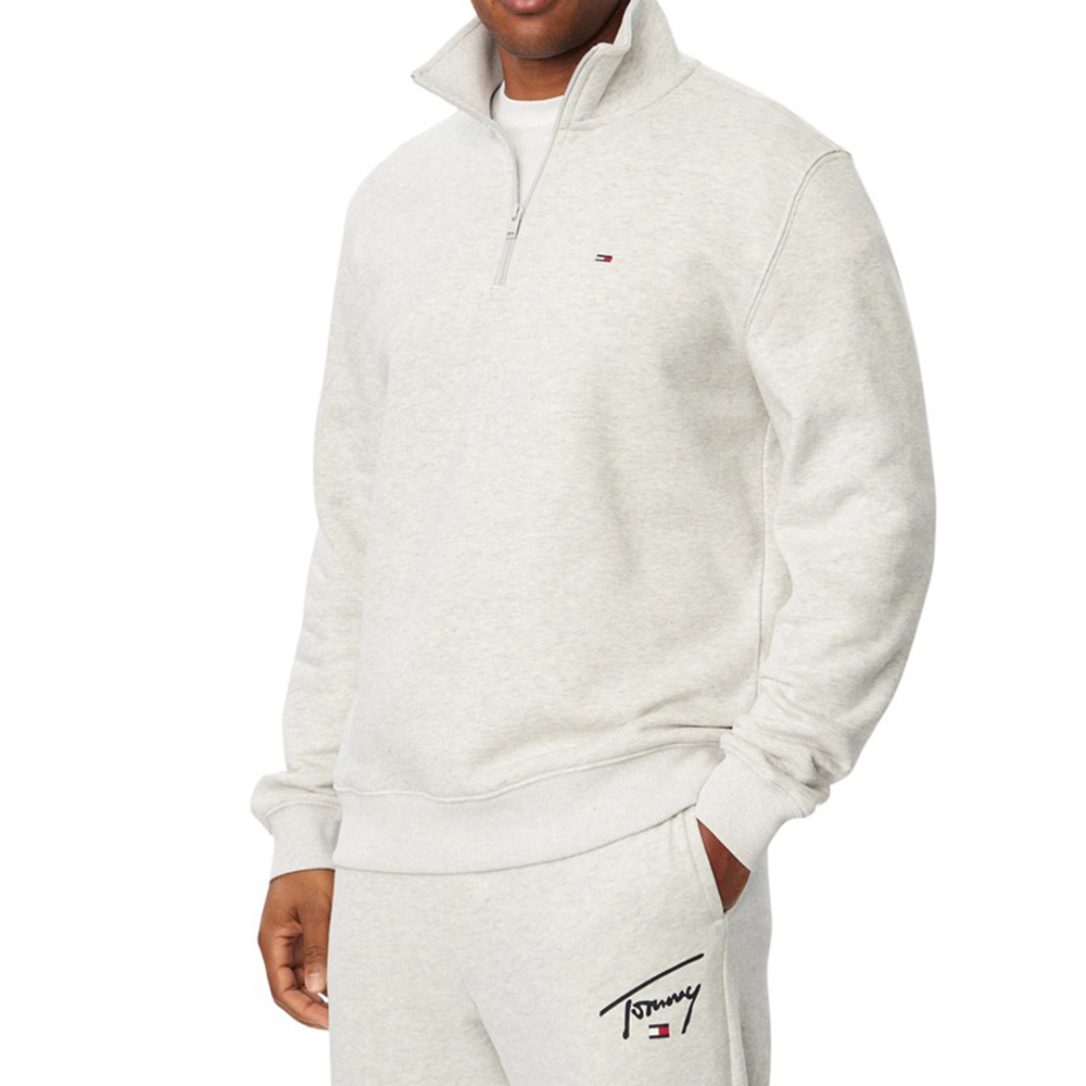 TOMMY HILFIGER REG FLEECE 1/4ZIP MONEC DM0DM20339 1