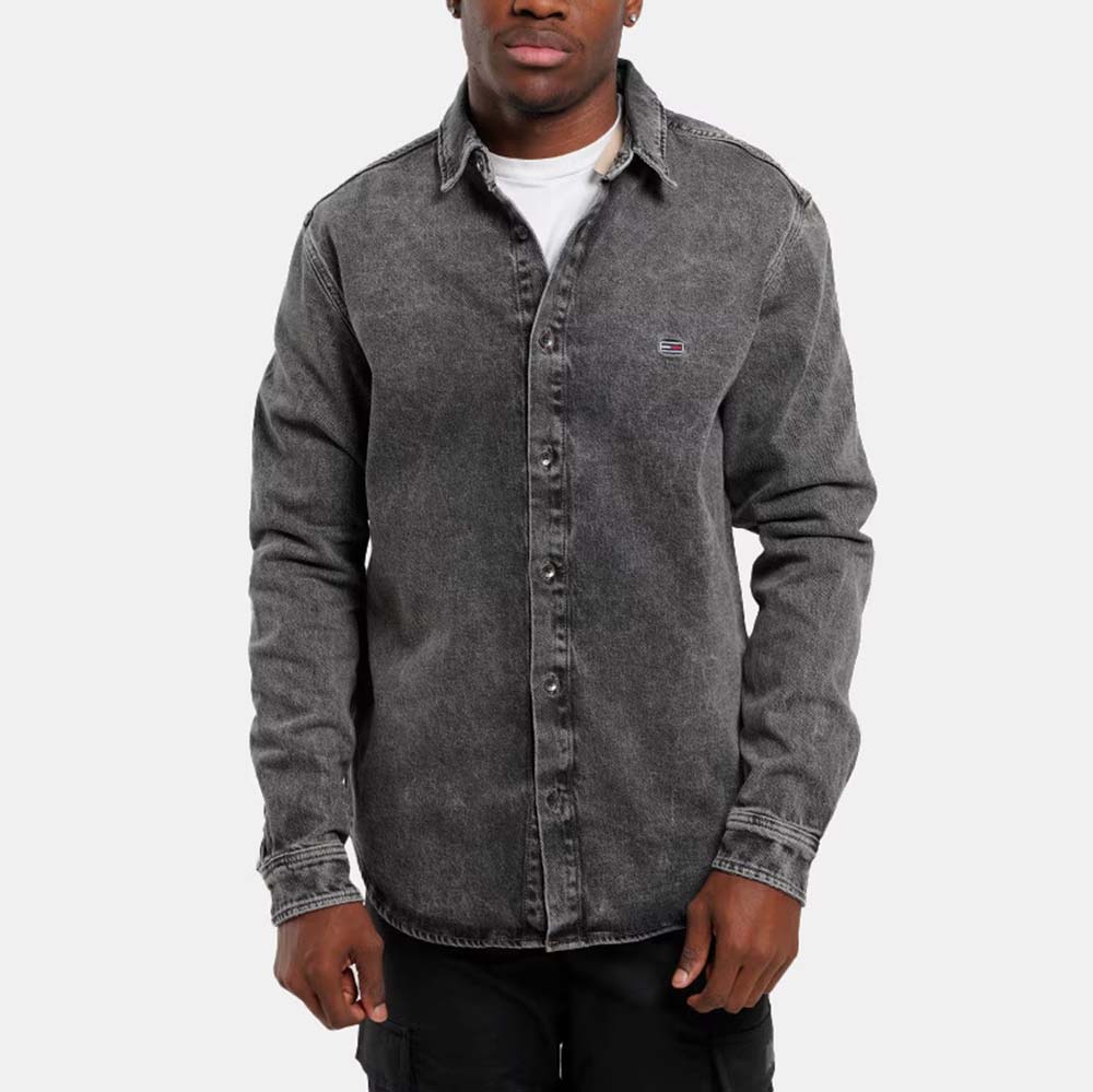 TOMMY HILFIGER REGULAR FIT OVERSHIRT AI6184 DM0DM20619 1