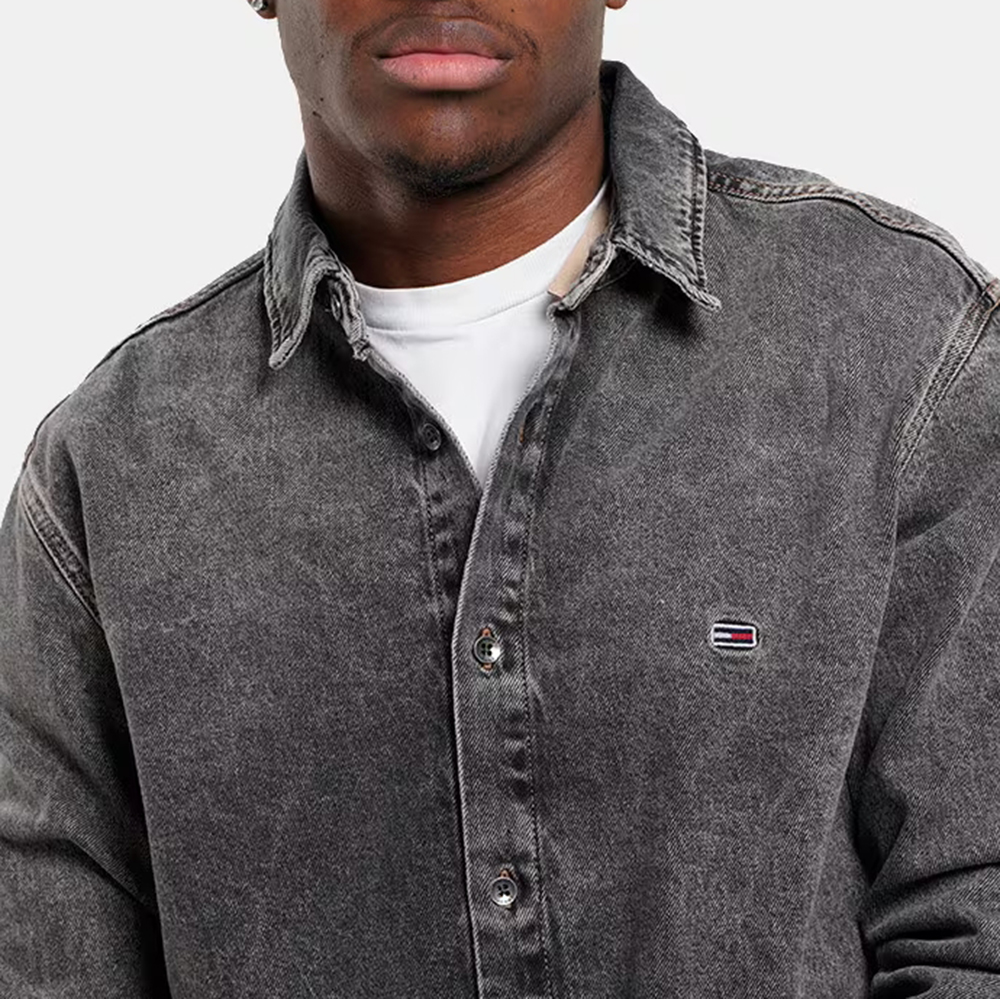TOMMY HILFIGER REGULAR FIT OVERSHIRT AI6184 DM0DM20619 3