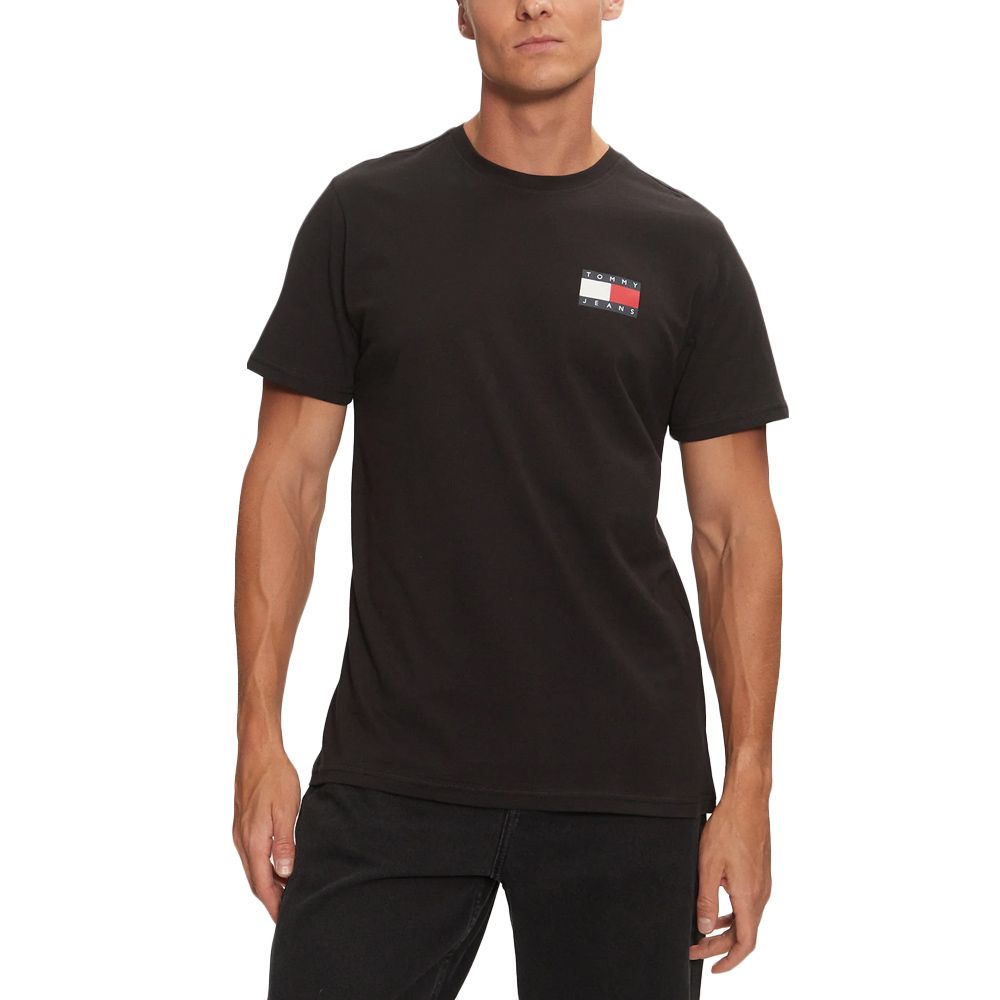 TOMMY HILFIGER TJM SLIM ESSENTIAL FLAG TEE EX DM0DM20740 1