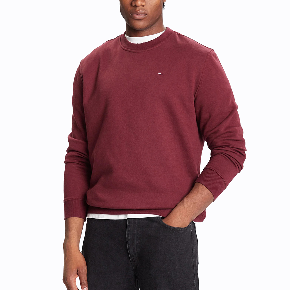 TOMMY HILFIGER TJM REG S FLAG CREW DM0DM20741 1