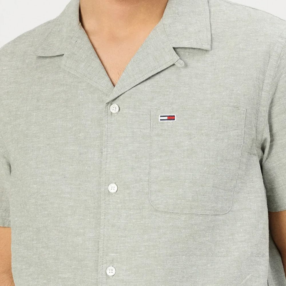 TOMMY HILFIGER TJM LINEN BLEND CAMP SS EXT DM0DM20895 3