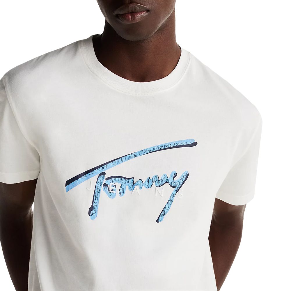 TOMMY HILFIGER TJM REG RWB SIGNATURE TEE DM0DM21109 3