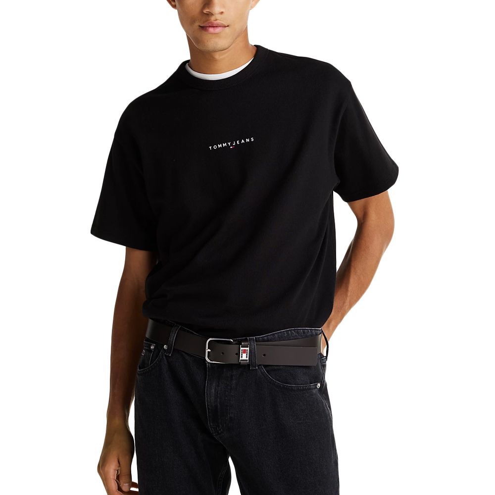 TOMMY HILFIGER TJM RLX LINEAR LOGO TEE DM0DM21110 1